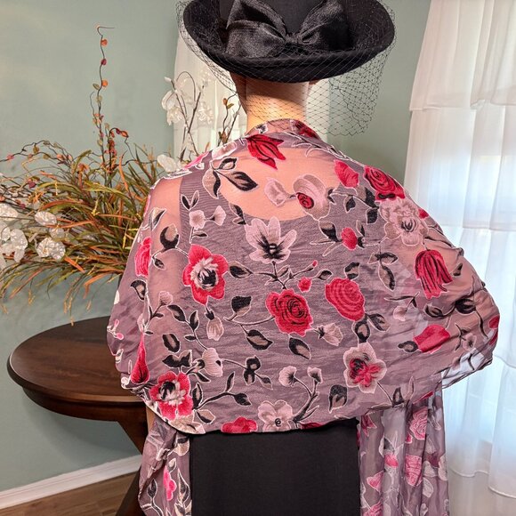 Accessories - Vintage Tango Shawl / Scarf – Circa Late 1990s–Early 2000s